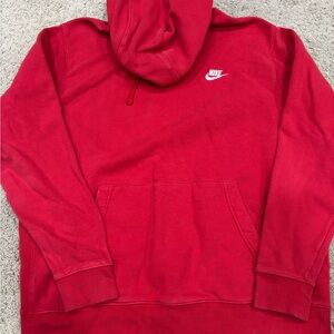 Nike Men's Classic Red Hoodie